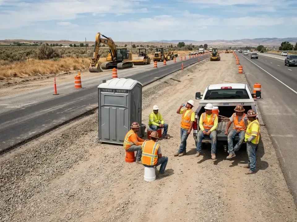 highway-road-construction-crew-007 — frequently asked questions, Porta Potty and Restroom Rentals in Carmi, IL